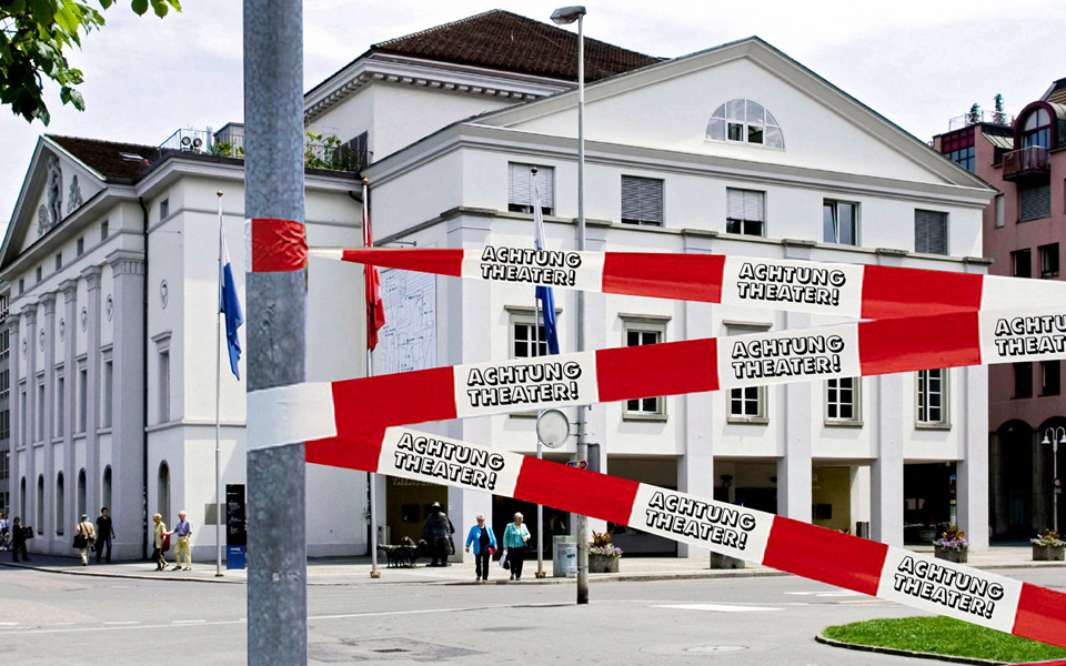 Luzerner Theater - Barrier Tape 09 luzerner theater 2