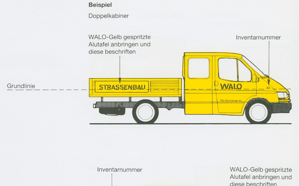 Walo Bertschinger AG - Farhzeigbeschriftung 11 walo 2