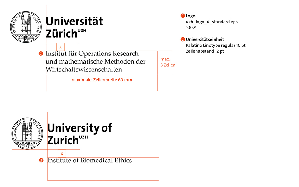 Universität Zürich - UZH 02 uzh markensystematik 2