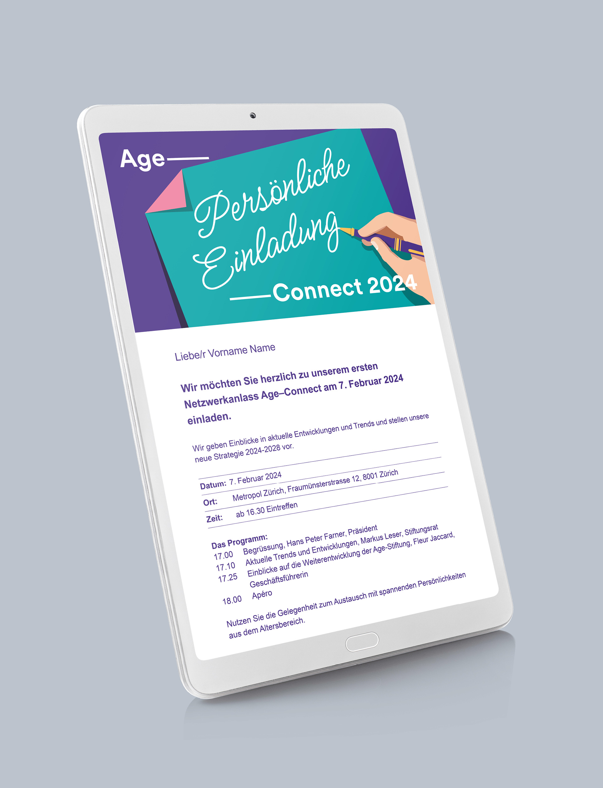 Age-Stiftung Newsletter Age-Stiftung Newsletter