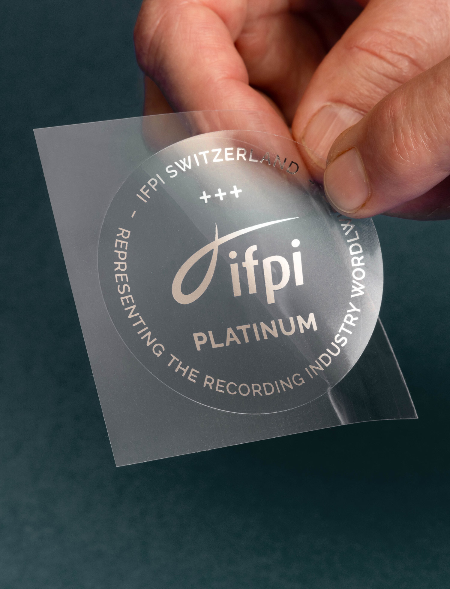 Design IFPI Gütesiegel IFPI Gütesiegel Label Platinum