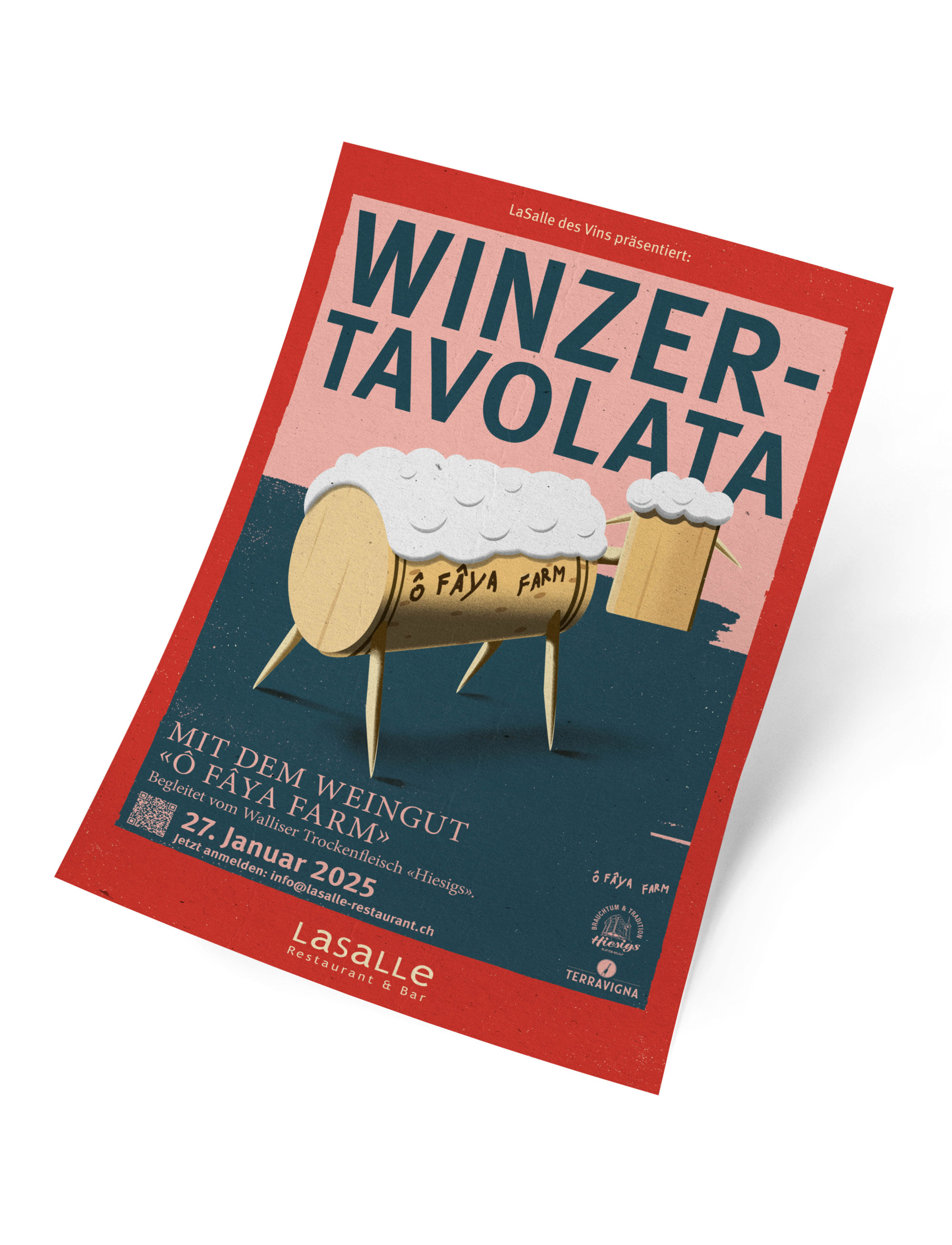 LaSalle Winzer-Tavolata Poster La Salle winzer Tavolata Poster