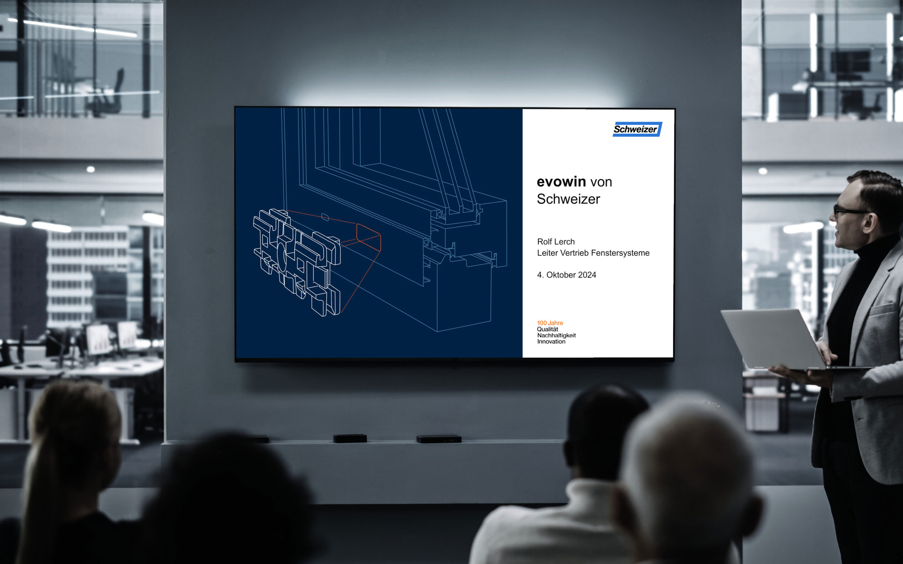 Ernst Schwiezer Evowin Präsentation