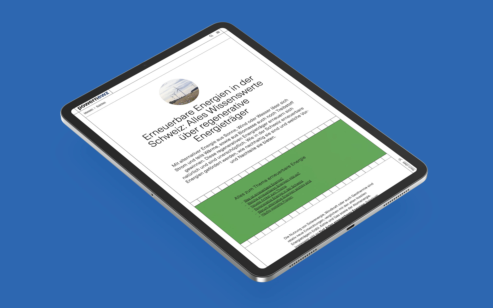 Neues Teasermodul für Powernewz