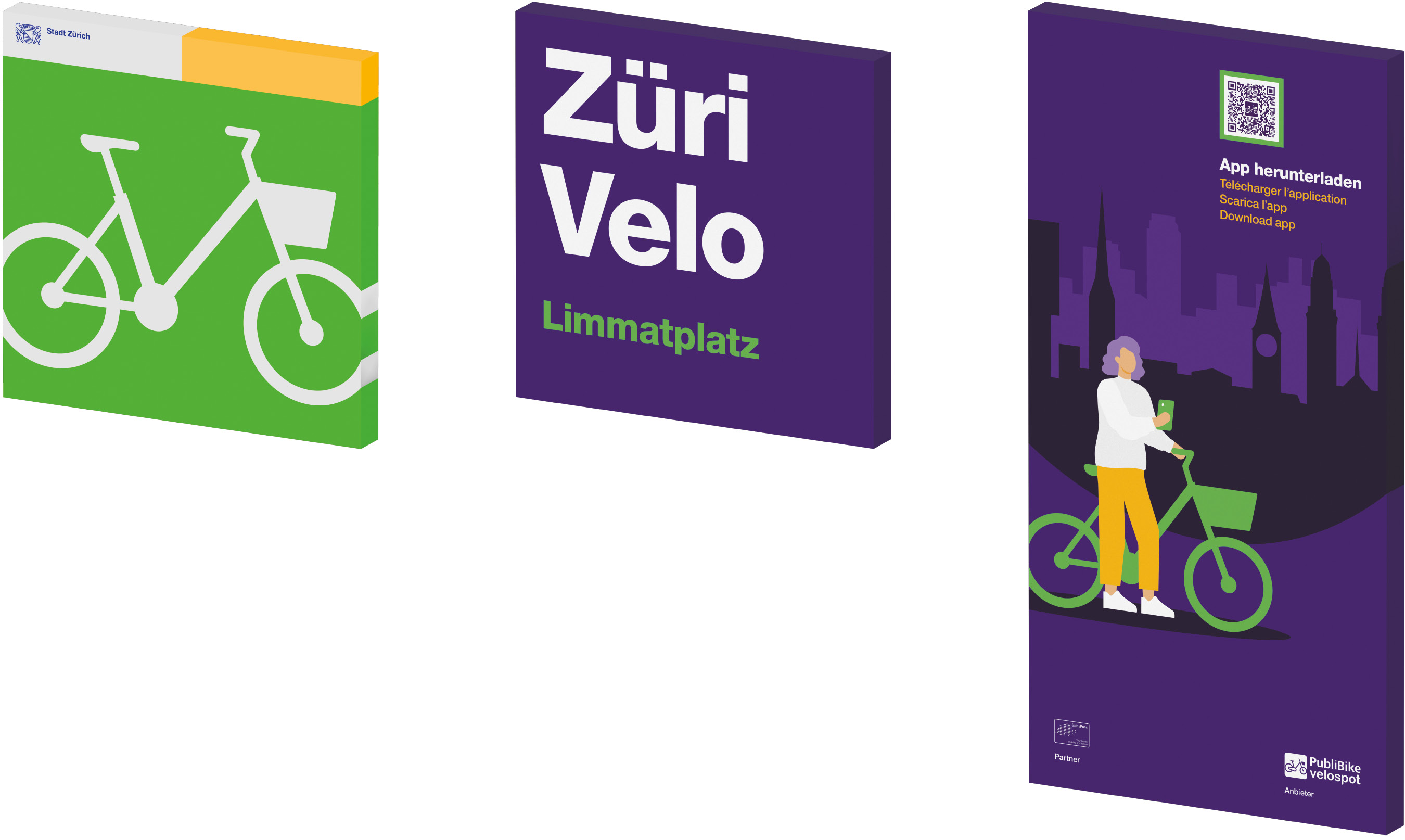 Züri Velo – Die drei Module