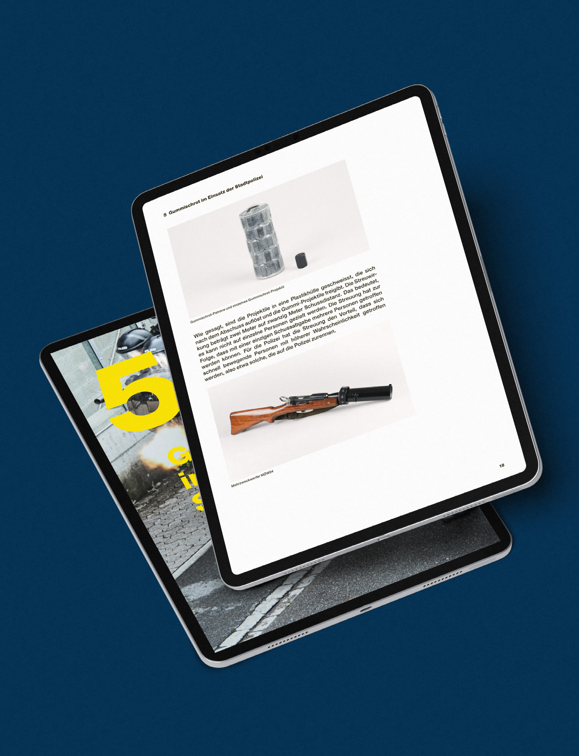 Gummischrot Bericht 2025 des Sicherheitsdepartement Stadt Zürich Online PDF