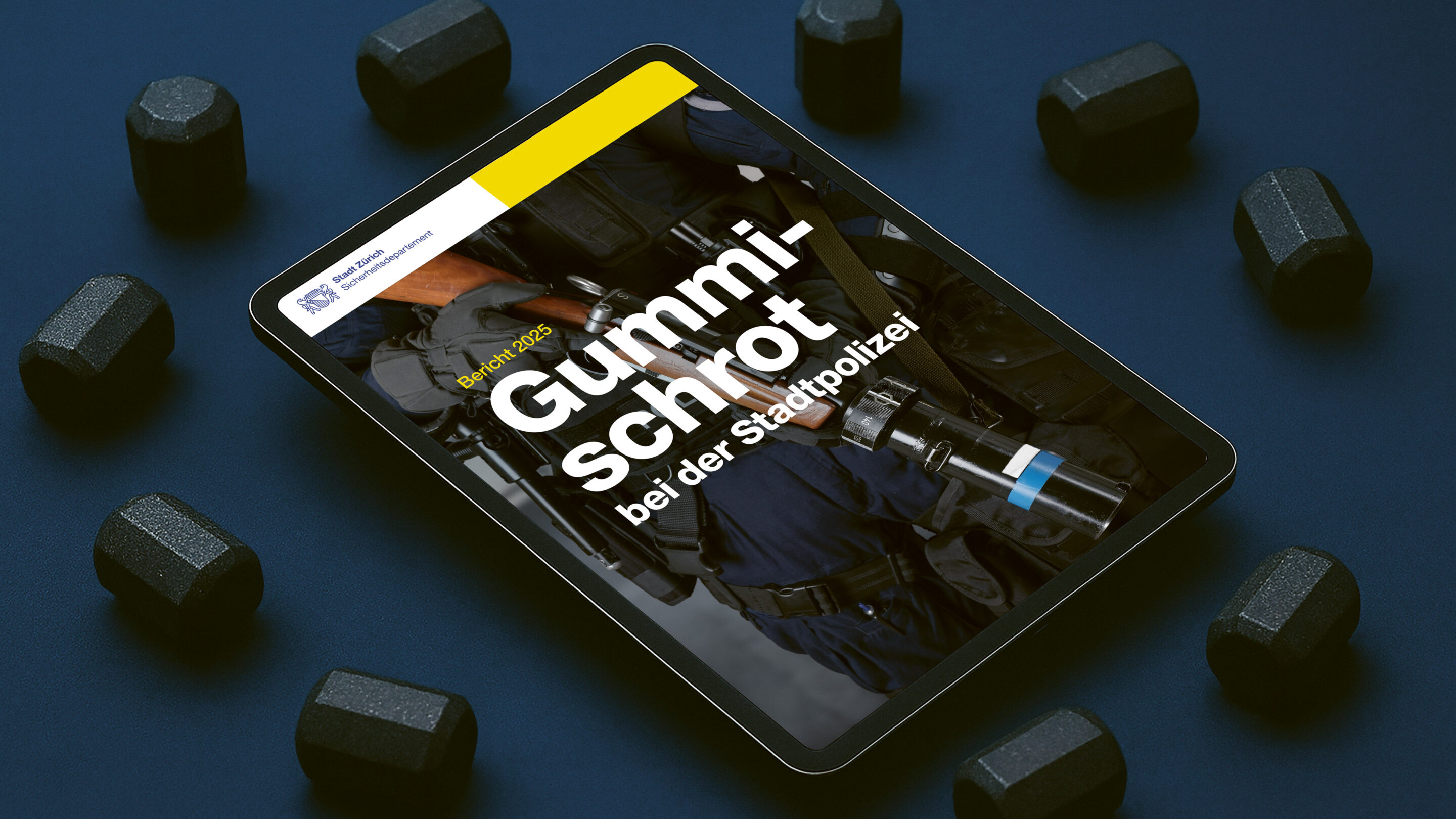 Sicherheitsdepartement Stadt Zürich – Gummischrot Bericht 2025