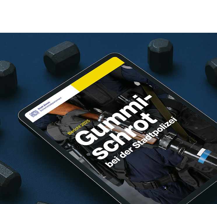 Gummischrot bei der Stadtpolizei