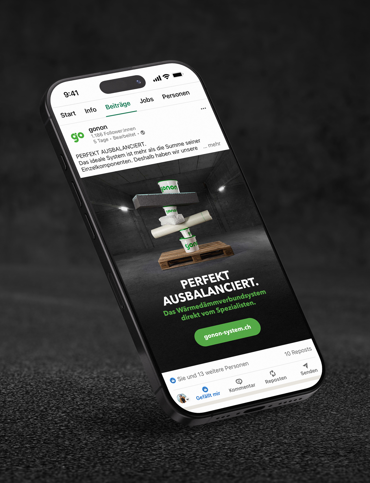 03_GON_Systeme_2-spaltig_2x35 Gonon Systeme goPremium Social Media Anzeige