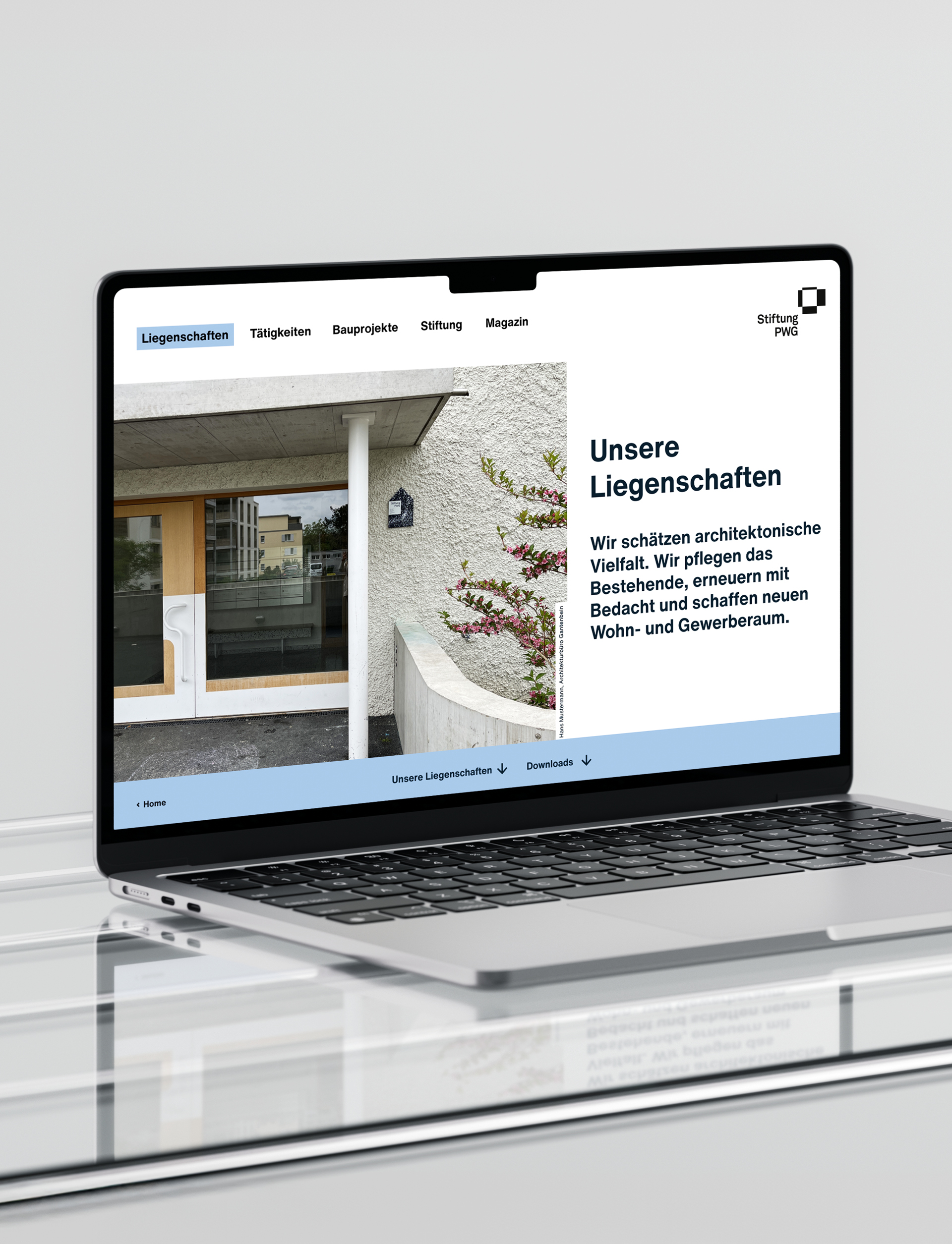 Stiftung PWG Liegenschaften Stiftung PWG Liegenschaften