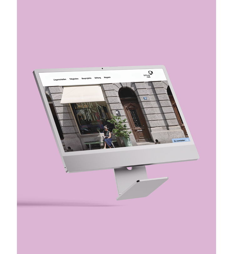 Stiftung PWG Stiftung-PWG Webseite Redesign